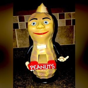 Mr. Peanut dispenser